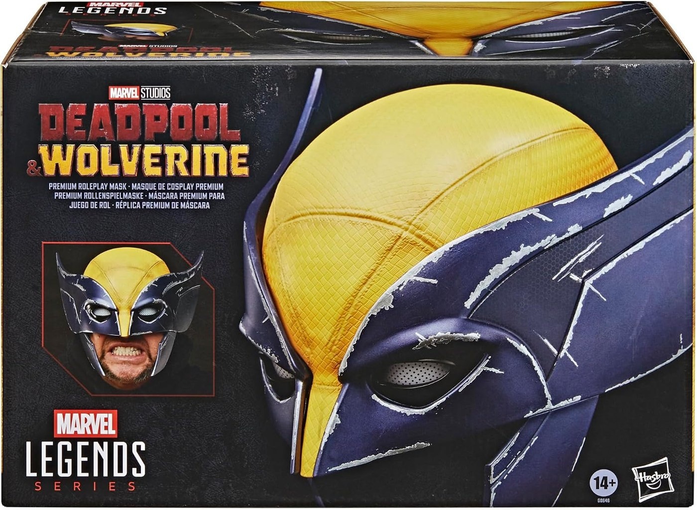 Marvel Marvel Legends Wolverine Premium Roleplay Mask Helmet