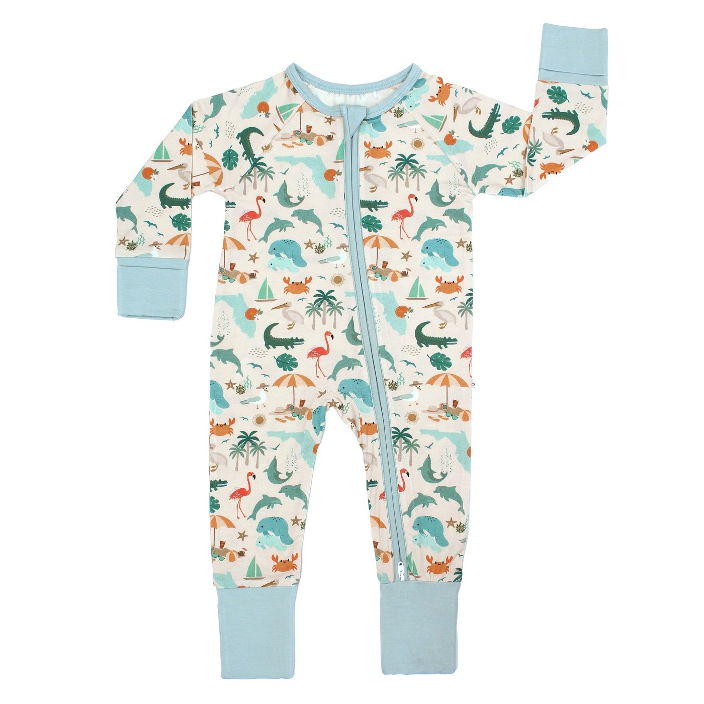 Emerson and Friends Emerson and Friends Bamboo Convertible Baby Pajama