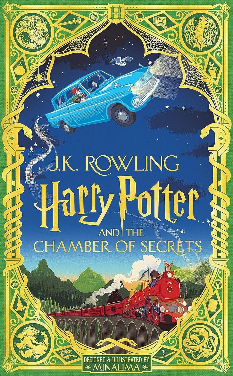 Scholastic Harry Potter and the Chamber of Secrets Minalima Edition