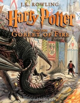 Scholastic Harry Potter and the Goblet of Fire Illustrated Edition