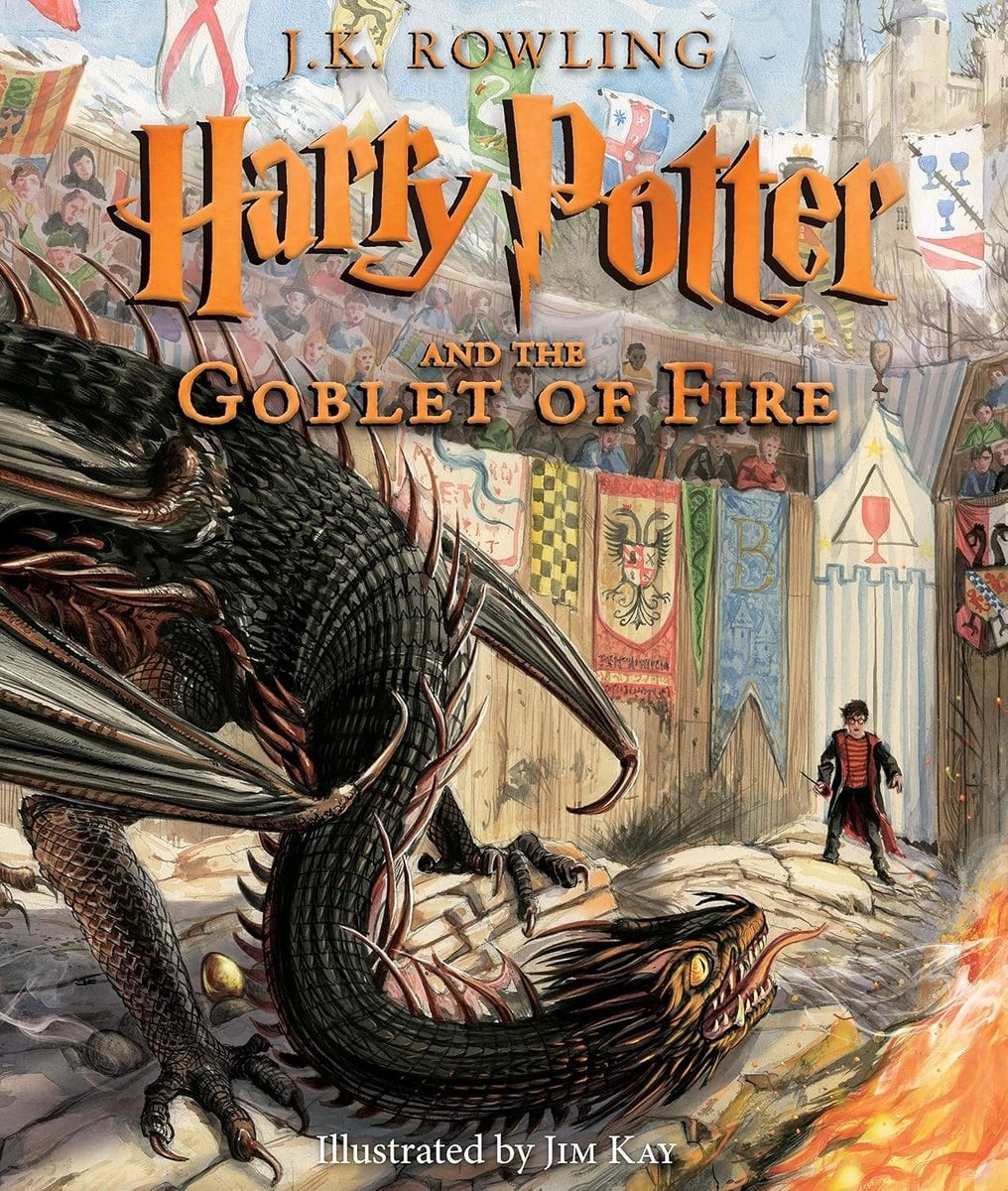 Scholastic Harry Potter and the Goblet of Fire Illustrated Edition