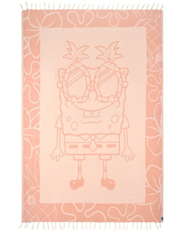 Sand Cloud Sand Cloud Spongbob Squarepants LG Towel DUSTY PINK