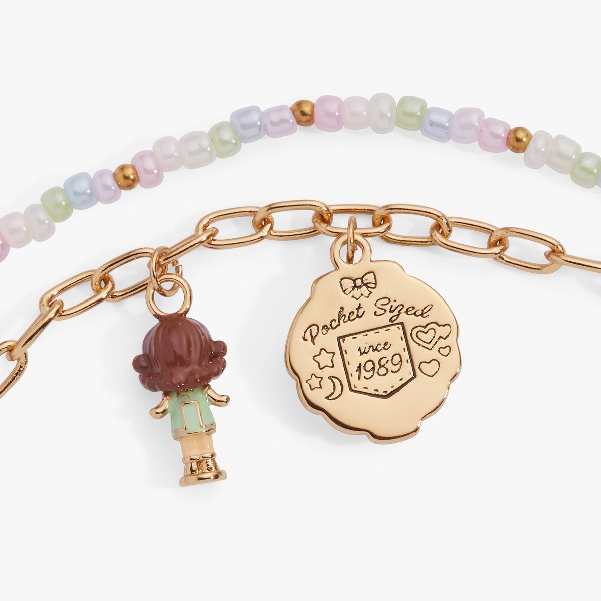 Alex and Ani Alex and Ani Polly Pocket 2 Row Charm Bracelet