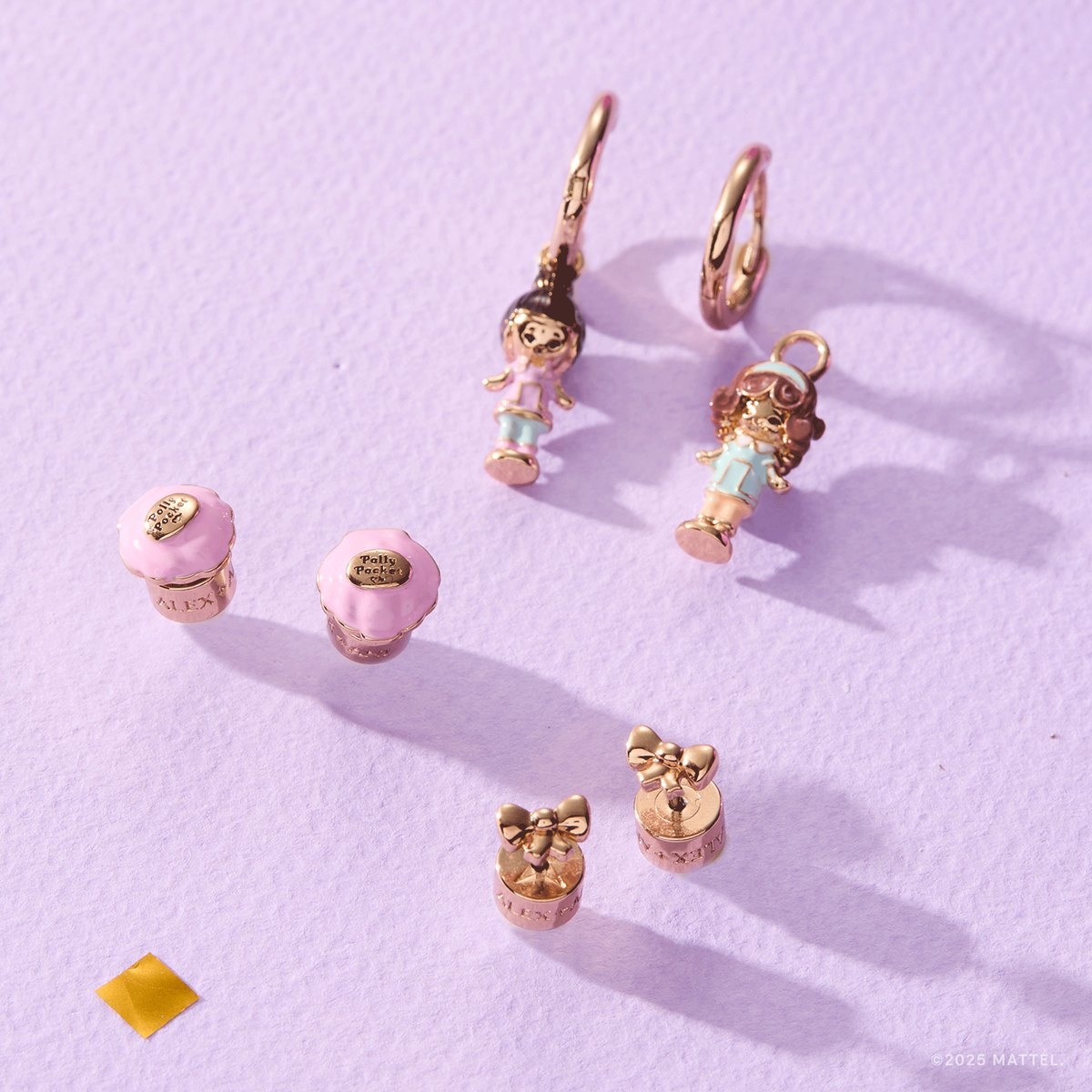 Alex and Ani Alex and Ani Polly Pocket Earring Set