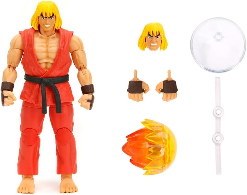 EE Distribution Ultra Street Fighter II Ken 6-inch Scale Action Figure