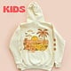 ALL Swell Surf Kids Sunset Embroidery Hoodie ALL Swell Surf Kids Sunset Embroidery Hoodie