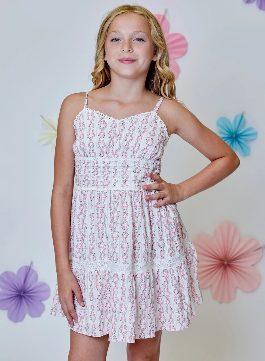 Design History Design History Berry Ice Floral Dress