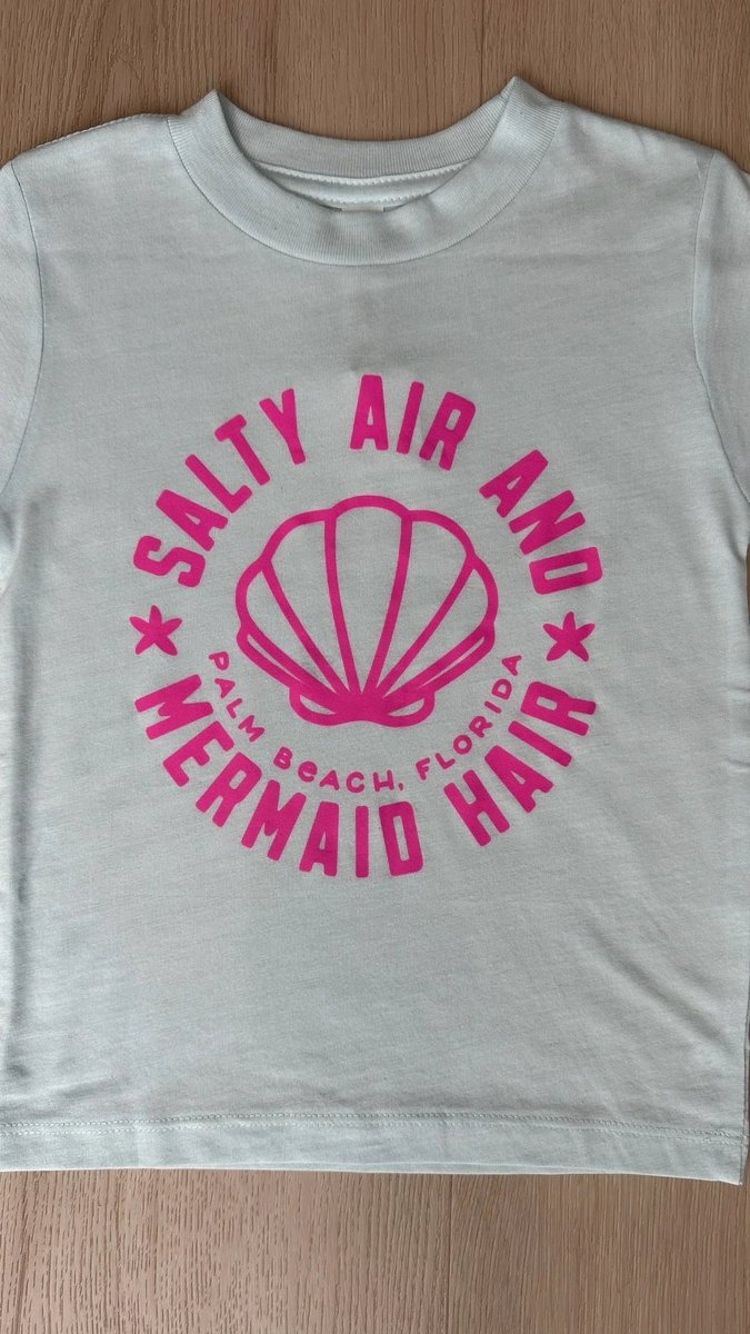 Benny & Ray Apparel Salty Air Mermaid Hair Beach Shirt