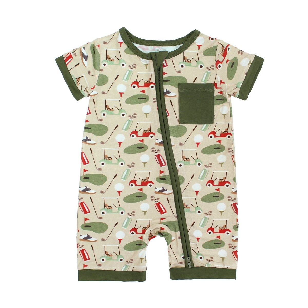 Emerson and Friends Emerson and Friends Bamboo Baby Shortie Romper