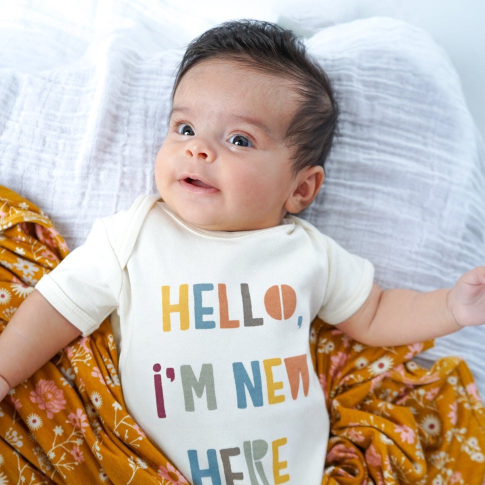 Emerson and Friends Emerson and Friends Cotton Baby Onesie
