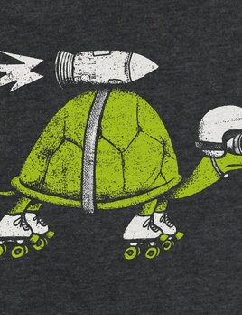 Factory 43 Rocket Turtle Kids Shirt