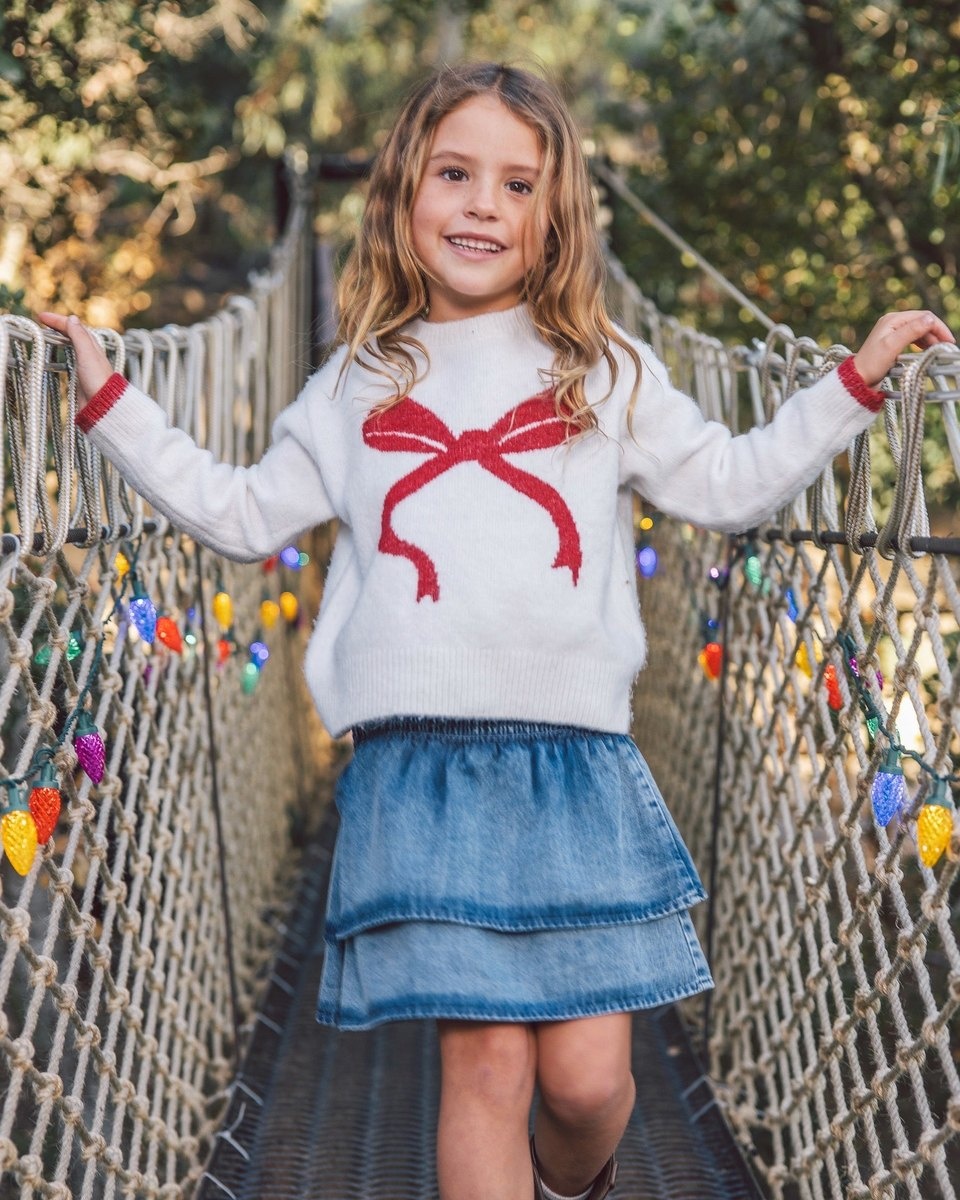 Feather 4 Arrow Feather 4 Arrow Camille Bow Sweater