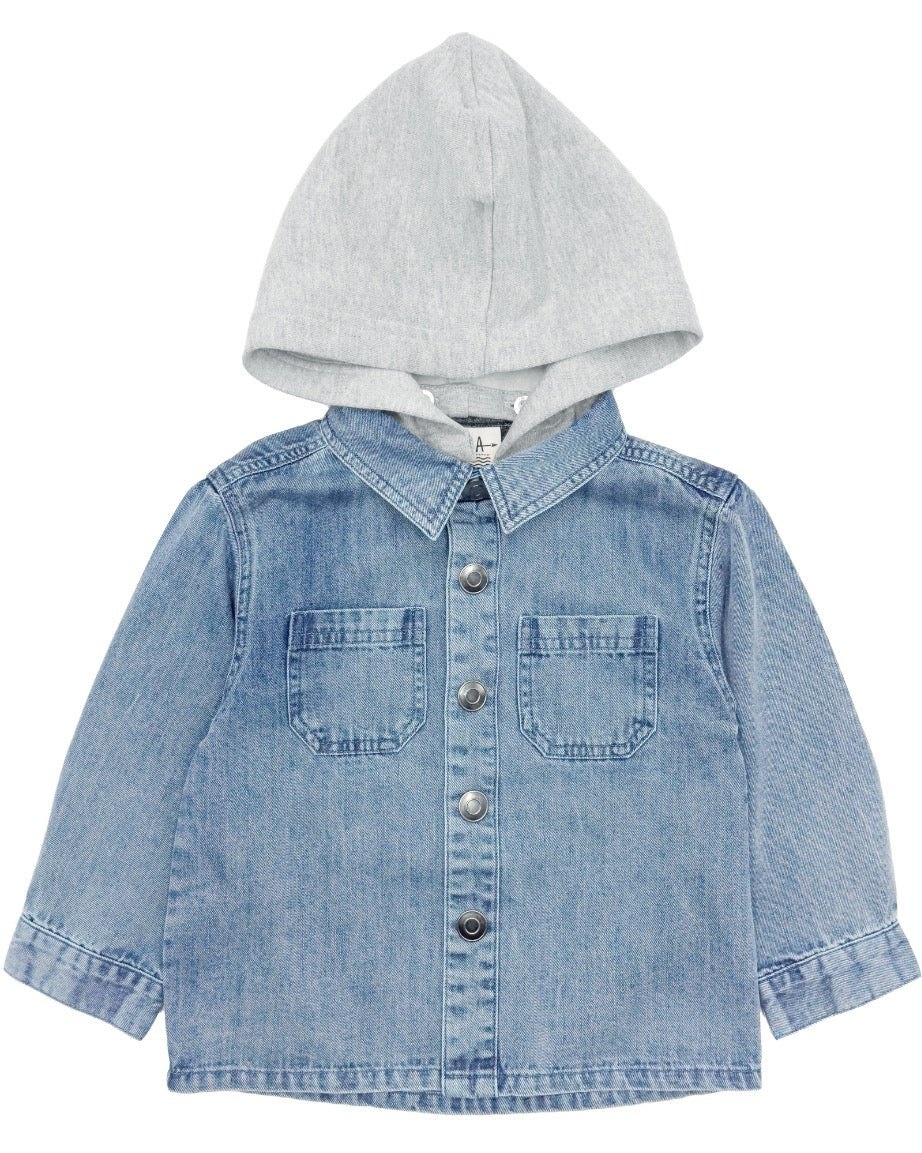 Feather 4 Arrow Feather 4 Arrow Ethan Denim Shacket