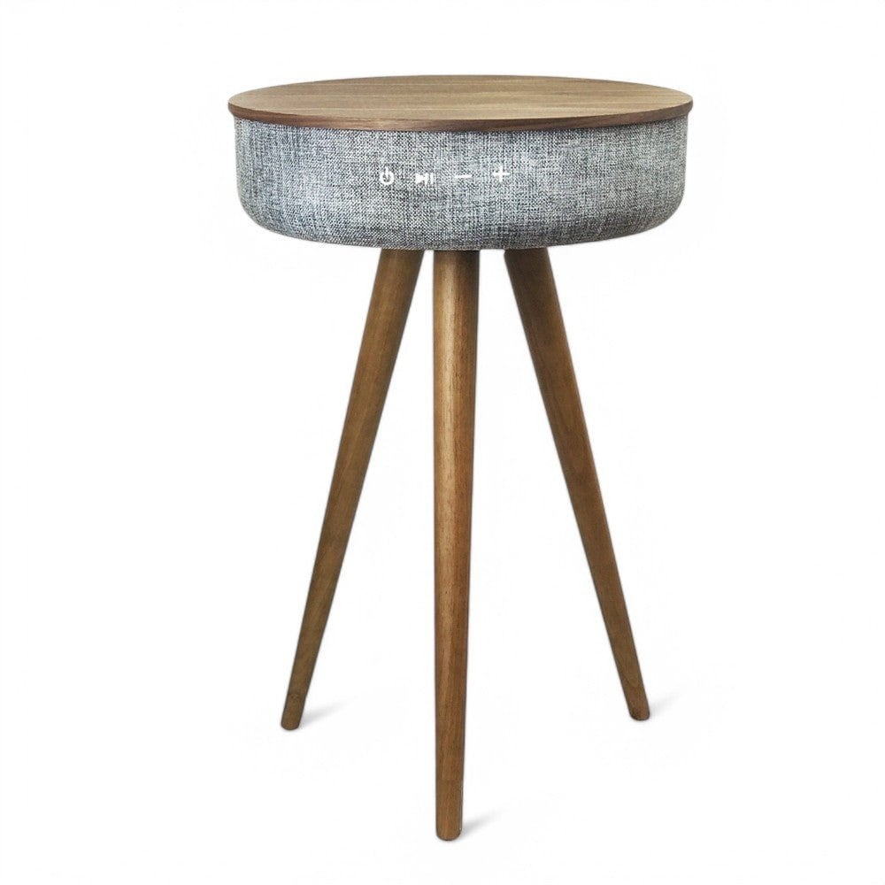 Steepletone UK Ltd Bluetooth Table Speaker | Dark Wood