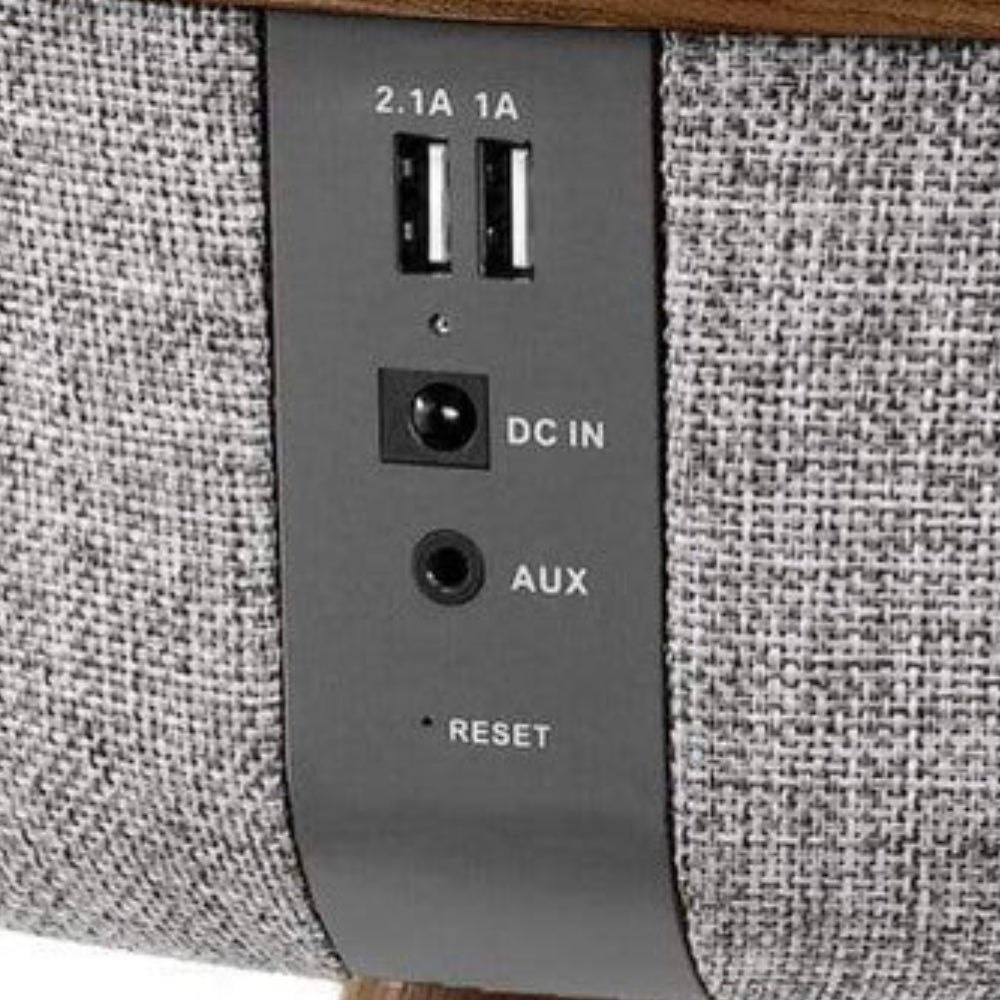 Steepletone UK Ltd Bluetooth Table Speaker | Dark Wood