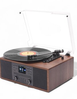 Steepletone UK Ltd Austin - Record Player, CD Player DAB Radio and MP3