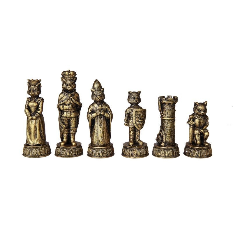 Faire Chess Set Dogs vs Cats