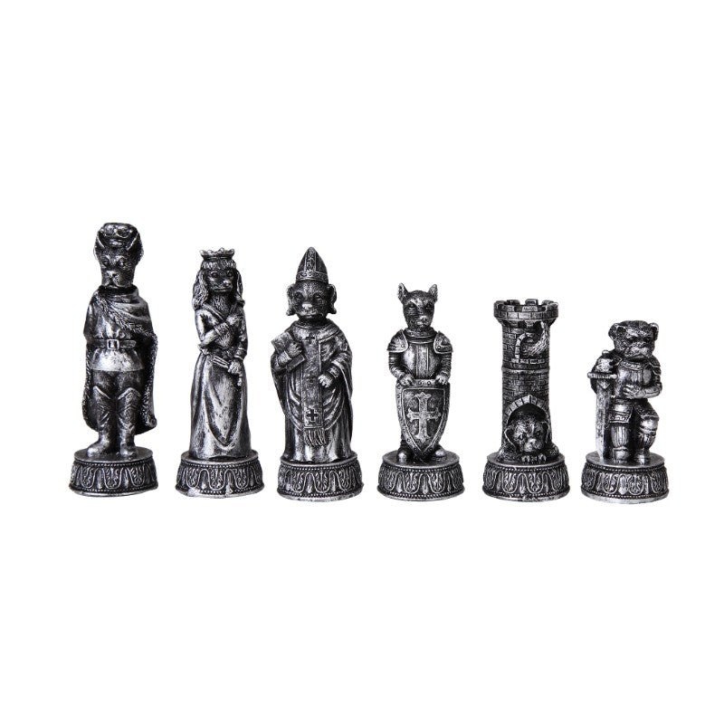 Faire Chess Set Dogs vs Cats