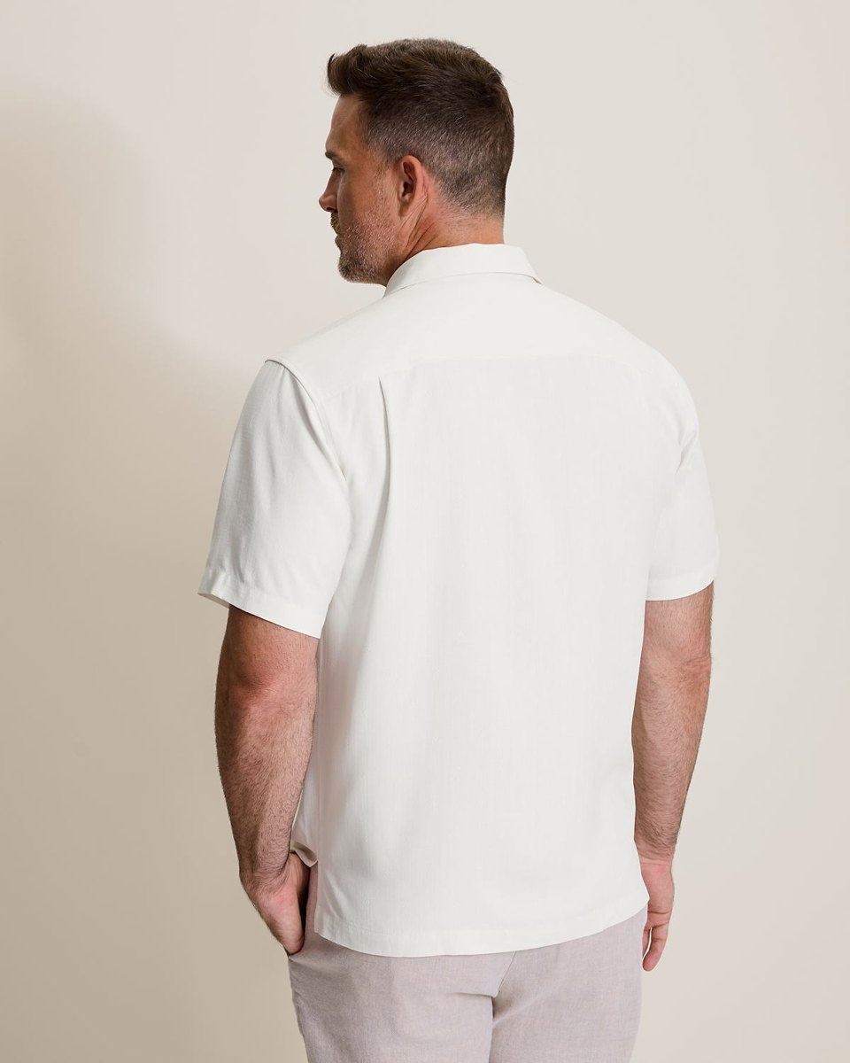 TOMMY BAHAMA Tommy Bahama Kona Luxe Border Camp Shirt