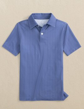 Southern Tide Kids Y SS Driver Perf Polo