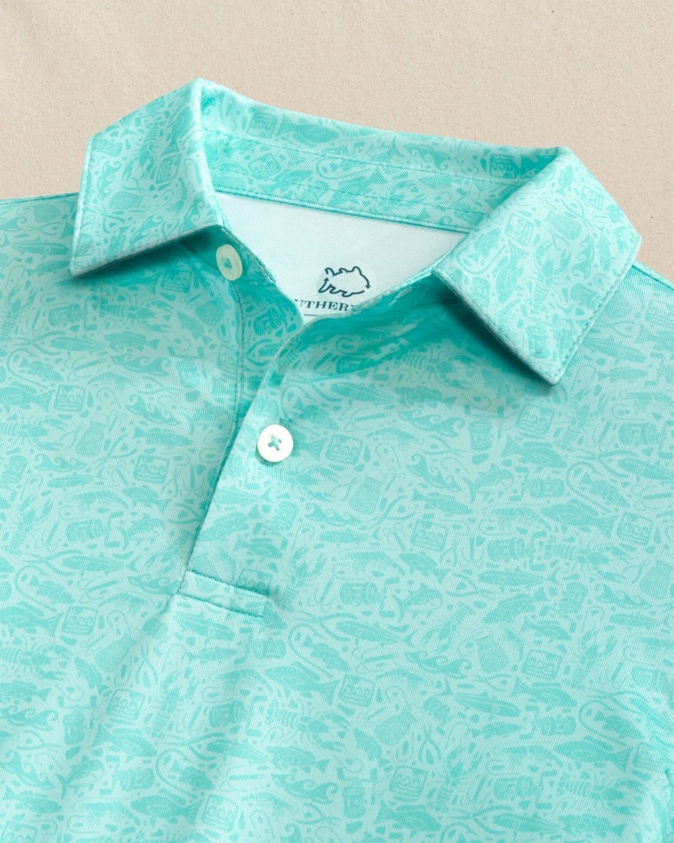 Southern Tide Southern Tide Kids Y SS Driver Perf Polo