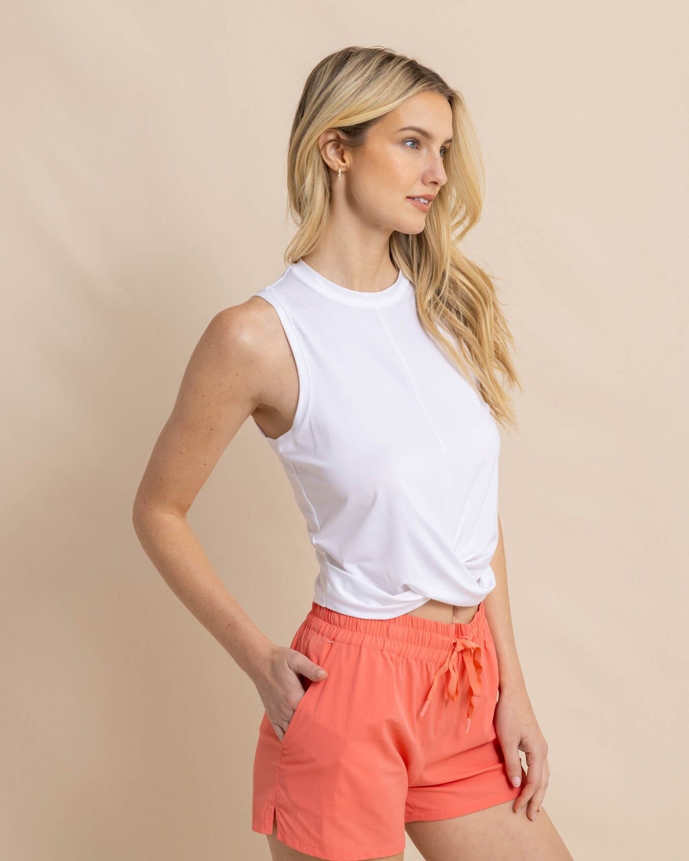Southern Tide Southern Tide Lacy Brrrilliant Twist Top