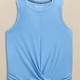Southern Tide Southern Tide Lacy Coastal Breeze Active Twist Tank Southern Tide Southern Tide Lacy Coastal Breeze Active Twist Tank