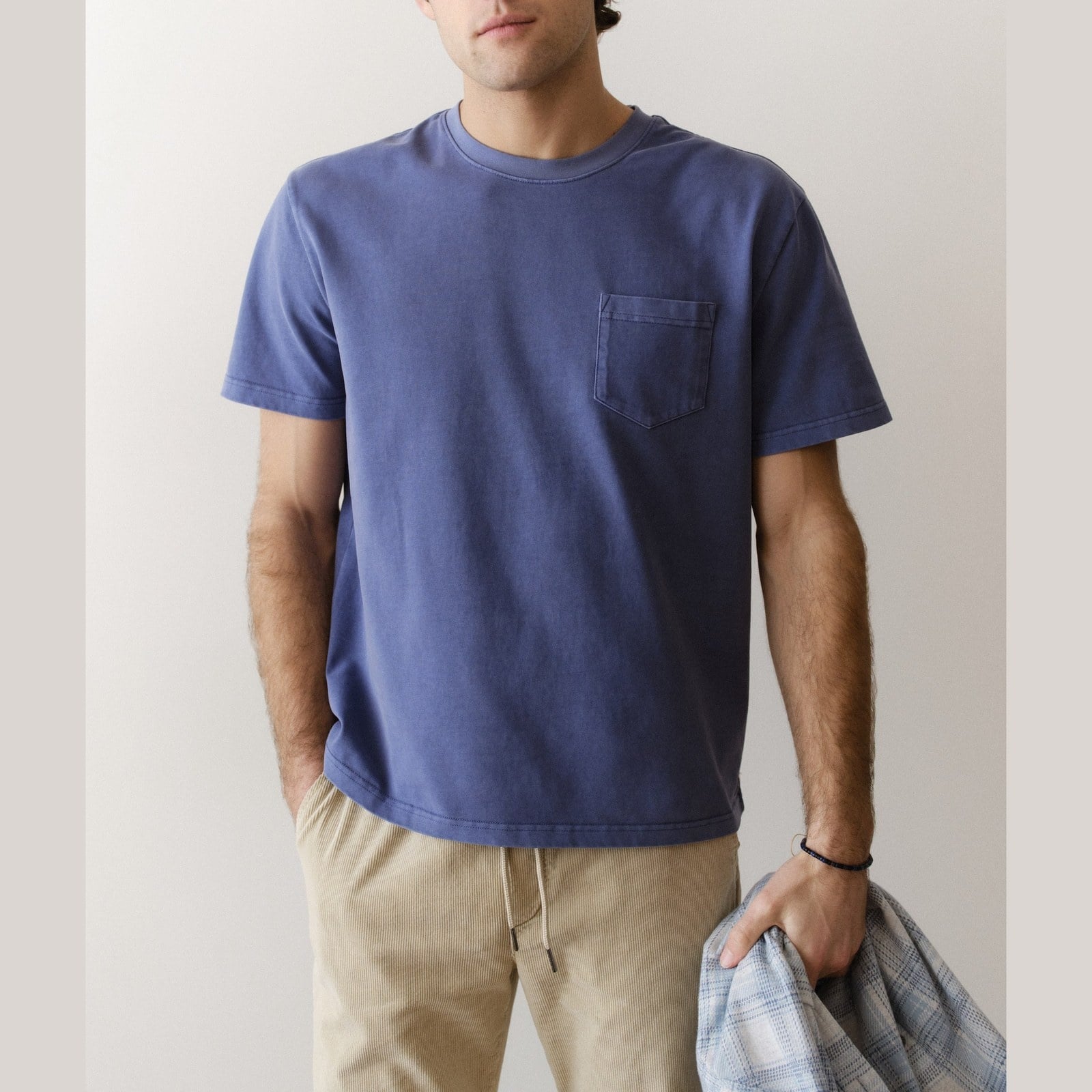 Marine Layer Marine Layer Luxe 250 Relaxed Pocket Tee