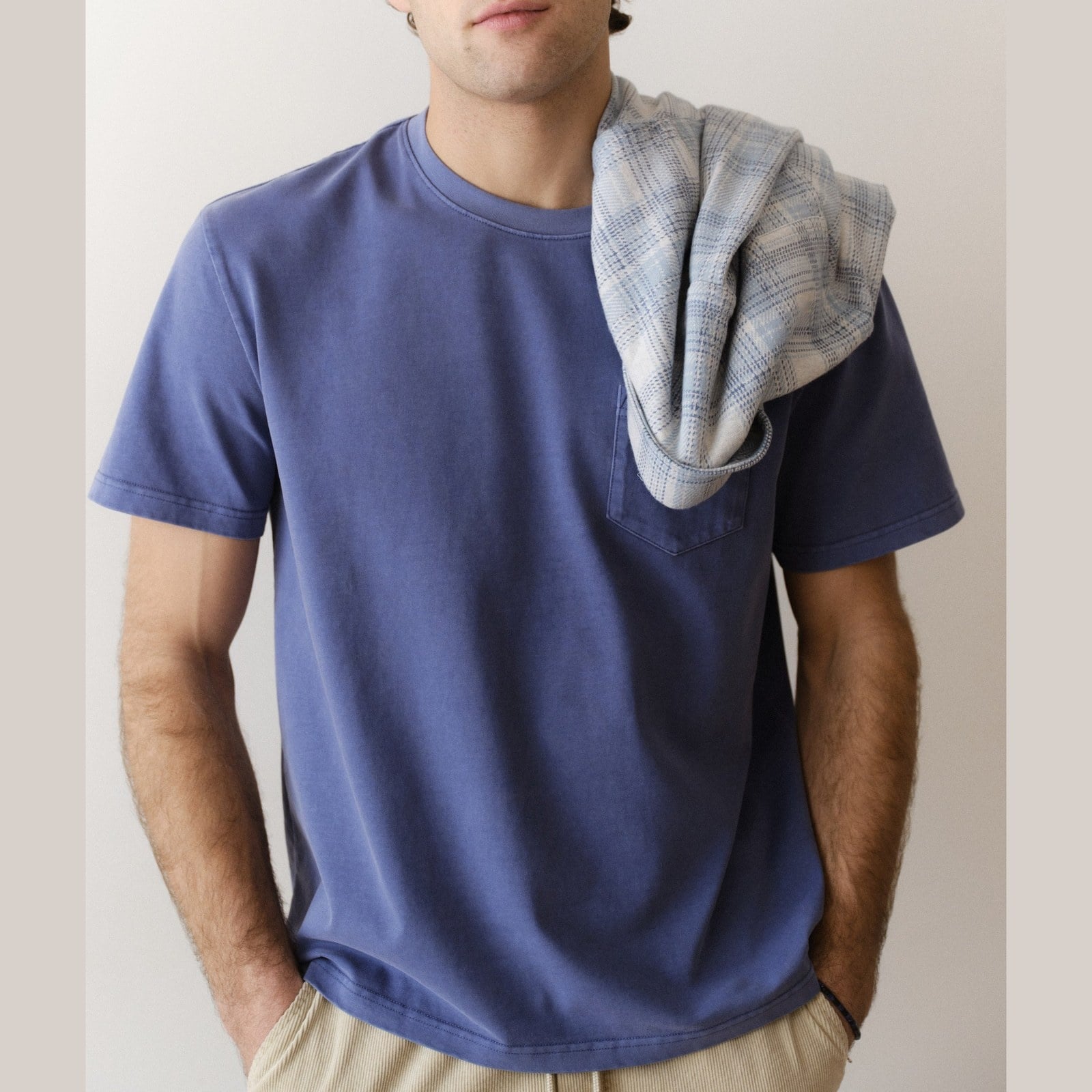 Marine Layer Marine Layer Luxe 250 Relaxed Pocket Tee