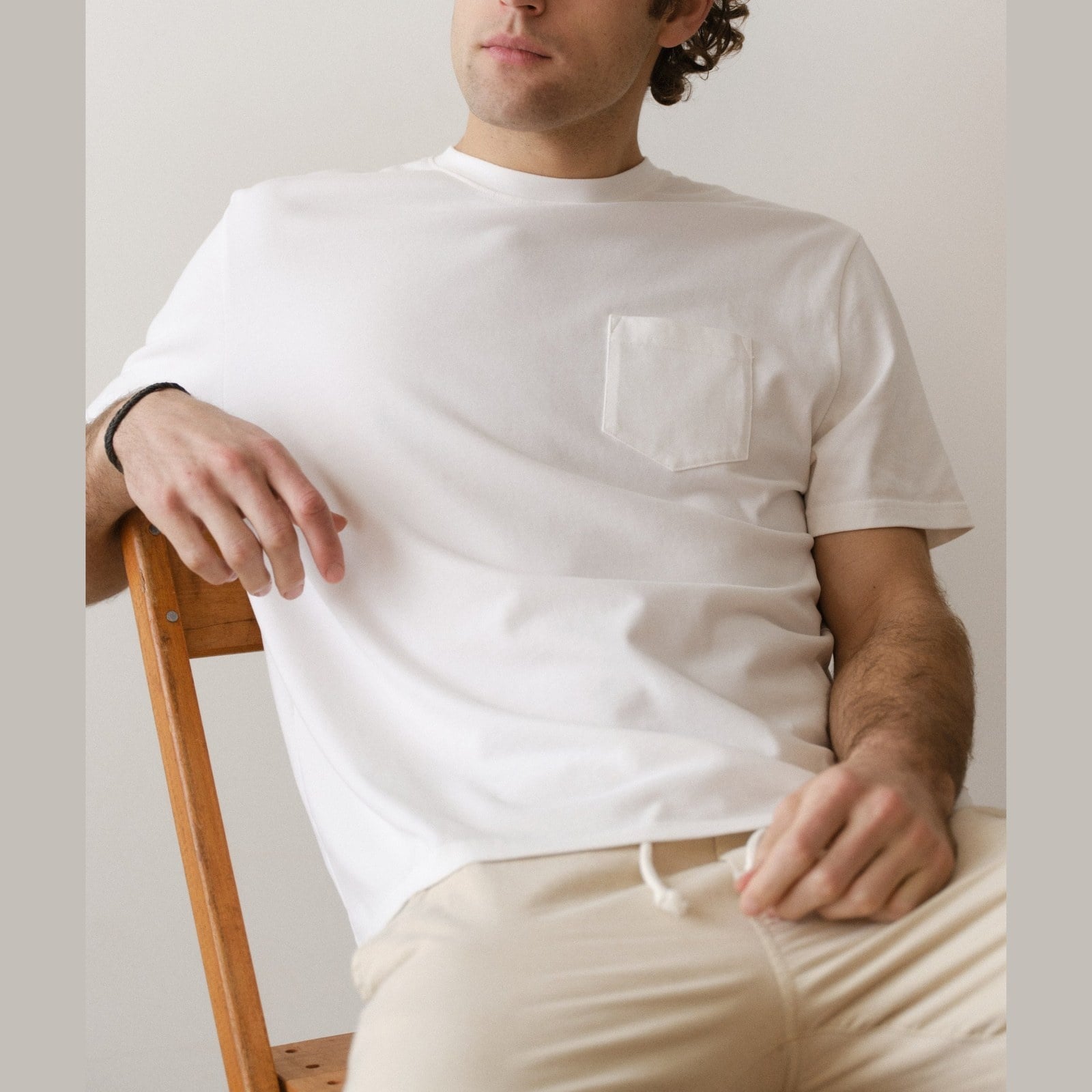 Marine Layer Marine Layer Luxe 250 Relaxed Pocket Tee