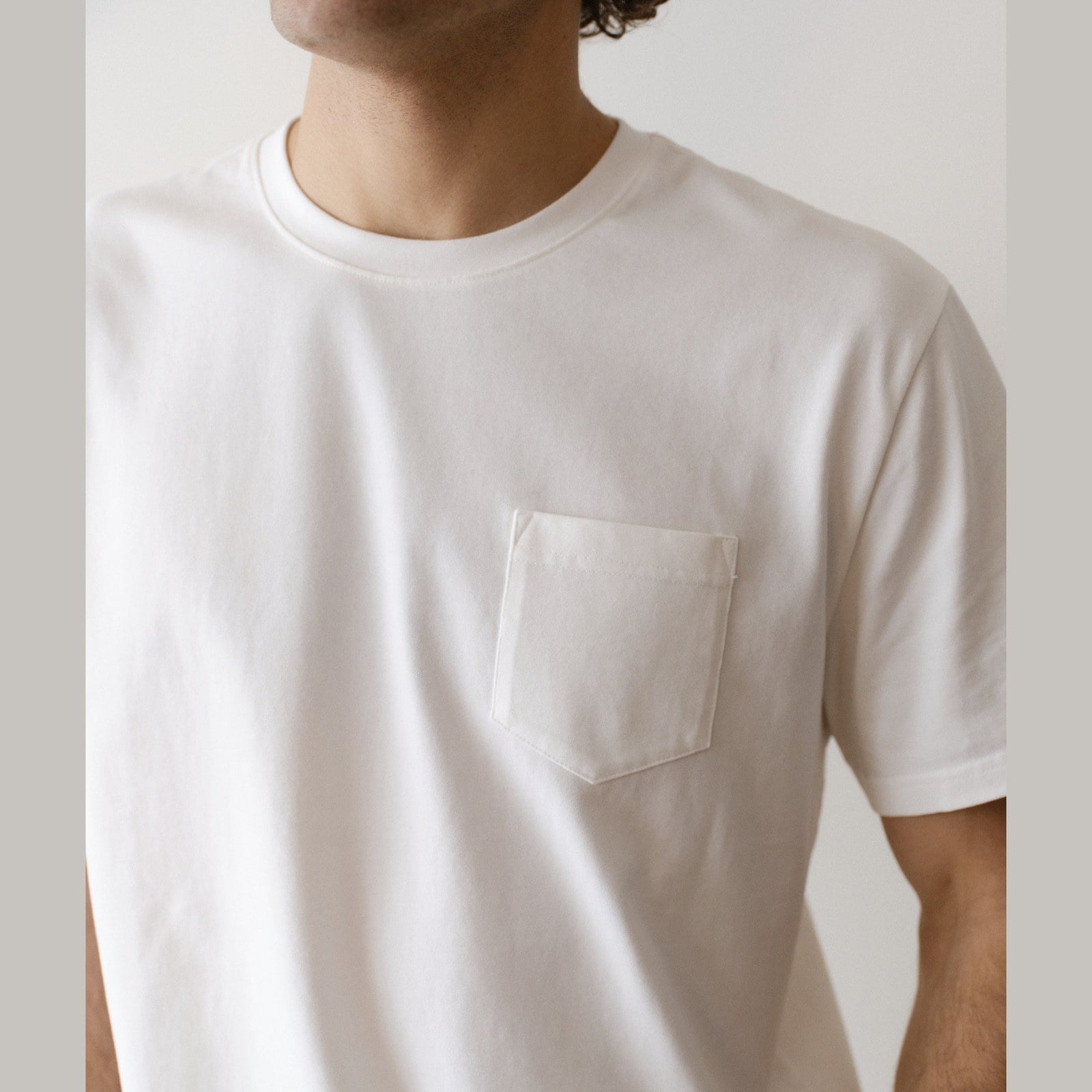 Marine Layer Marine Layer Luxe 250 Relaxed Pocket Tee
