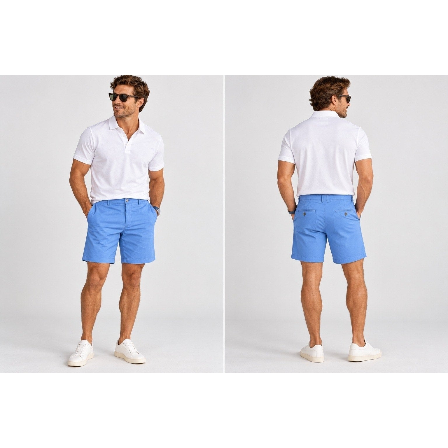 PETER MILLAR Peter Millar Crown Comfort Short - Blue Freesia