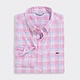 VINEYARD VINES Vineyard Vines Coconut Key Plaid Featherweight Performance Shirt - Cotton Candy