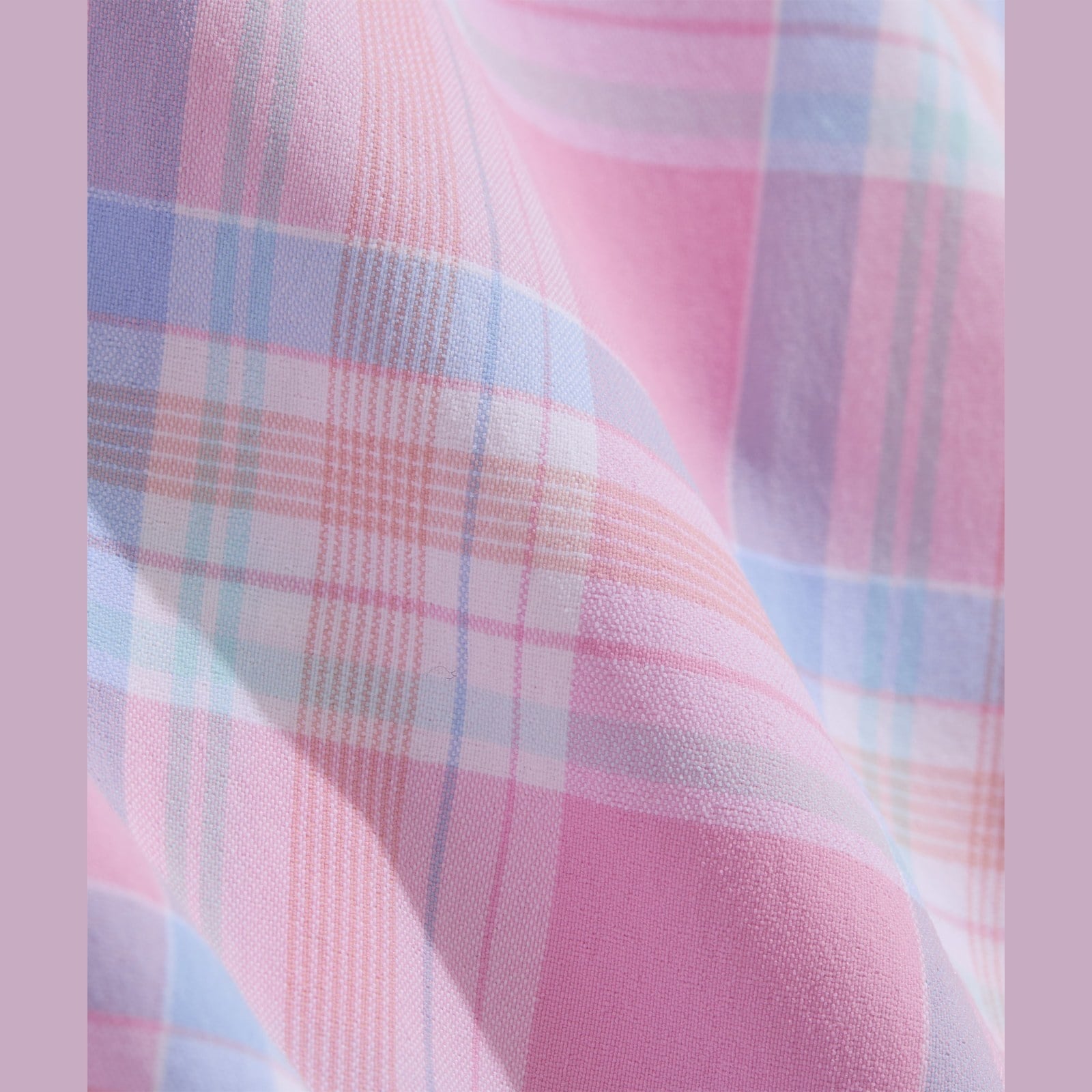 VINEYARD VINES Vineyard Vines Coconut Key Plaid Featherweight Performance Shirt - Cotton Candy