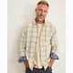 TOMMY BAHAMA Tommy Bahama Coastline Cord Indio Plaid Shirt - Cloud Cream