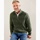 TOMMY BAHAMA Tommy Bahama Saltwater Textured Half-Zip - Winchester Green