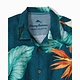 TOMMY BAHAMA Tommy Bahama Garden of Hope and Courage Silk Camp Shirt - Majolica Blue
