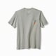 TOMMY BAHAMA Tommy Bahama Fetchin' Waves Pocket T-Shirt - Grey Heather