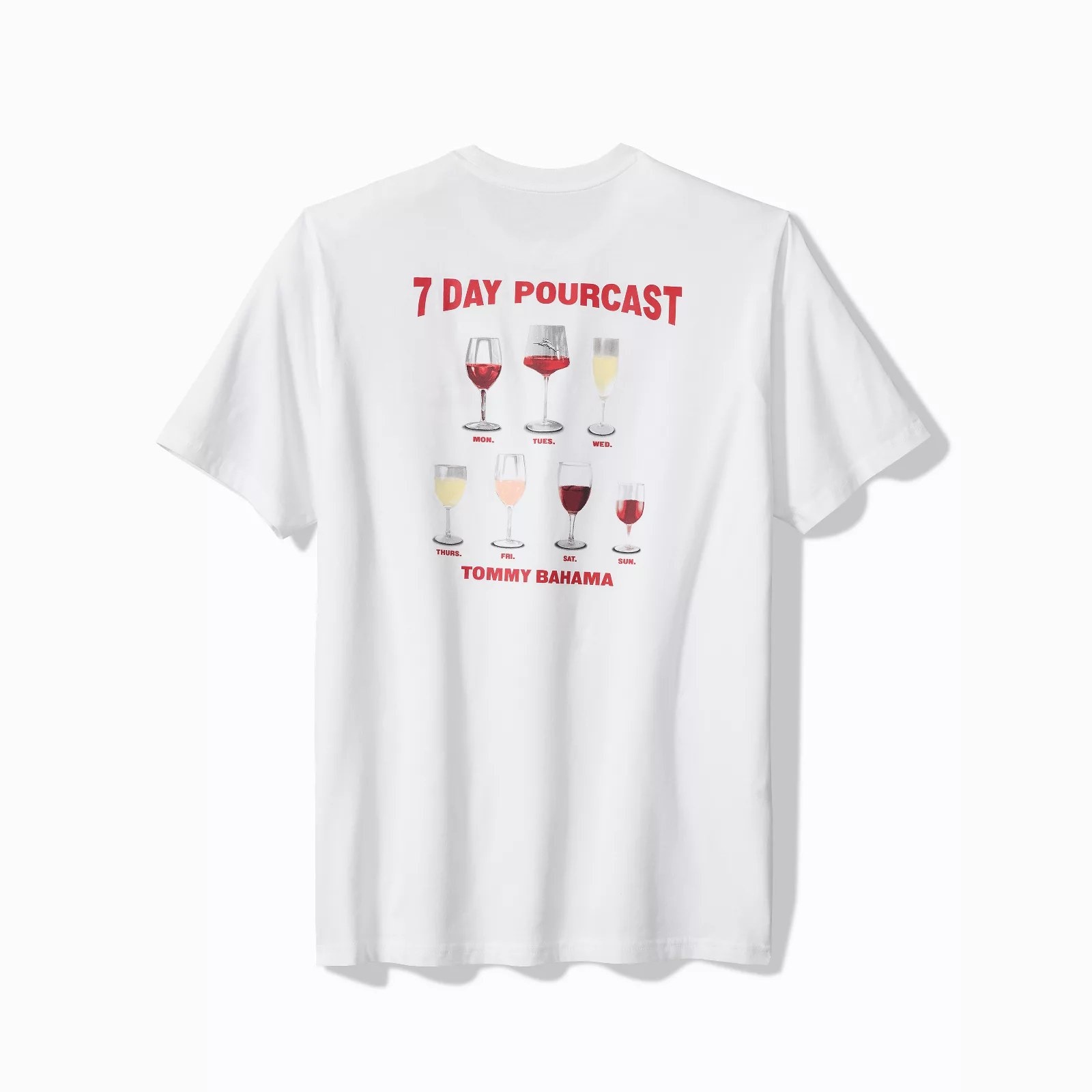 TOMMY BAHAMA Tommy Bahama 7 Day Pourcast T-Shirt - White