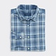 VINEYARD VINES Vineyard Vines Seafarer Plaid Island Cotton Shirt - Moonshine