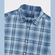 VINEYARD VINES Vineyard Vines Seafarer Plaid Island Cotton Shirt - Moonshine