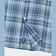 VINEYARD VINES Vineyard Vines Seafarer Plaid Island Cotton Shirt - Moonshine