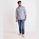 VINEYARD VINES Vineyard Vines Folly Beach Plaid Island Slub Shirt - Peaches & Cream