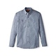ORVIS Orvis Tech Chambray Long Sleeve Work Shirt - Blue Chambray