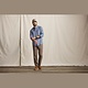 ORVIS Orvis Tech Chambray Long Sleeve Work Shirt - Blue Chambray
