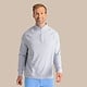 Southern Tide Southern Tide Cruiser Heather Quarter Zip - Heather Slate Grey