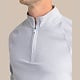 Southern Tide Southern Tide Cruiser Heather Quarter Zip - Heather Slate Grey