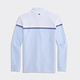 VINEYARD VINES Vineyard Vines Performance Club Quarter Zip - RWB Micro Stripe