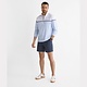 VINEYARD VINES Vineyard Vines Performance Club Quarter Zip - RWB Micro Stripe