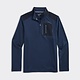 VINEYARD VINES Vineyard Vines Grid Tech Quarter Zip - Blue Blazer VINEYARD VINES Vineyard Vines Grid Tech Quarter Zip - Blue Blazer